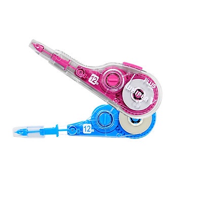 Combo 10 băng xoá Plus trộn đủ màu - HIKOMA STORE