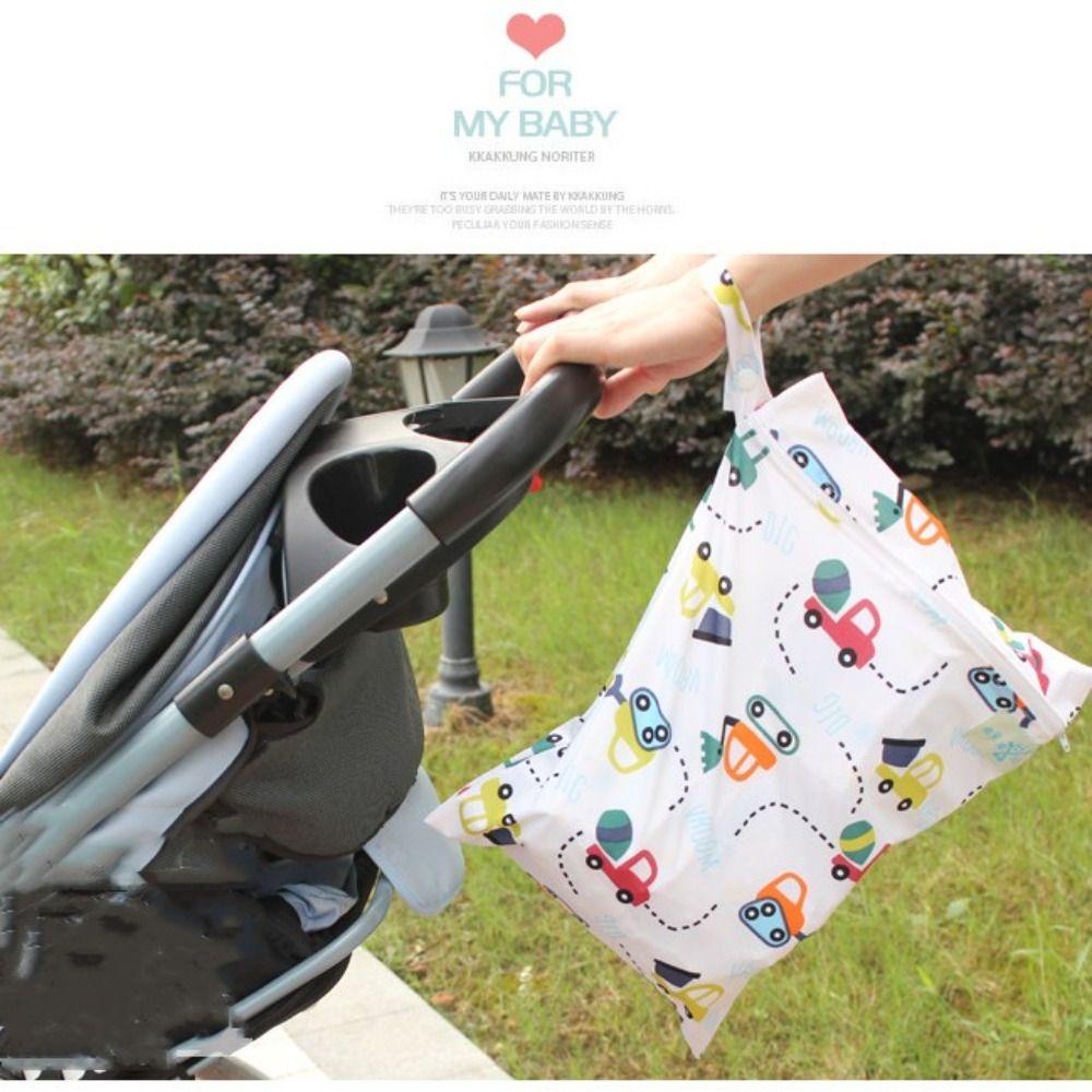 Túi Đựng Tã Lót Có Khóa Kéo Cho Bé