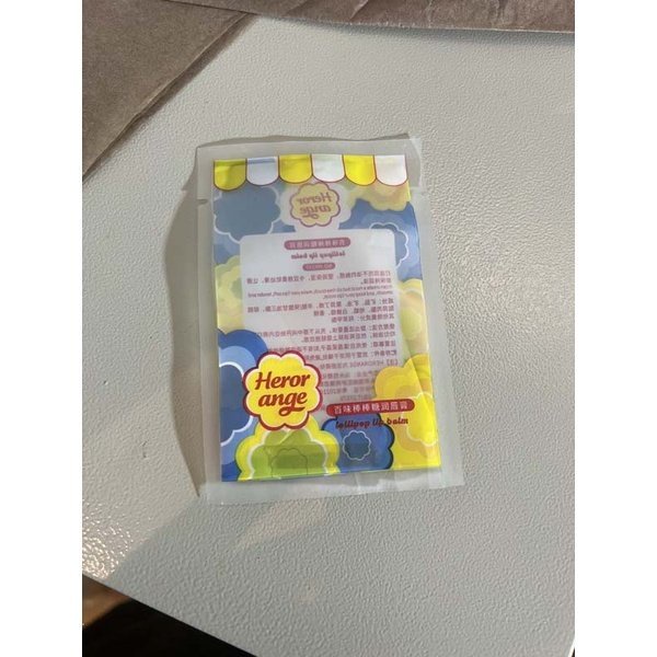 Son Dưỡng Môi HERORANGE Hương Kẹo Mút Dứa Cola Giữ Ẩm Làm Sáng Đường Viền Môi Unisex
