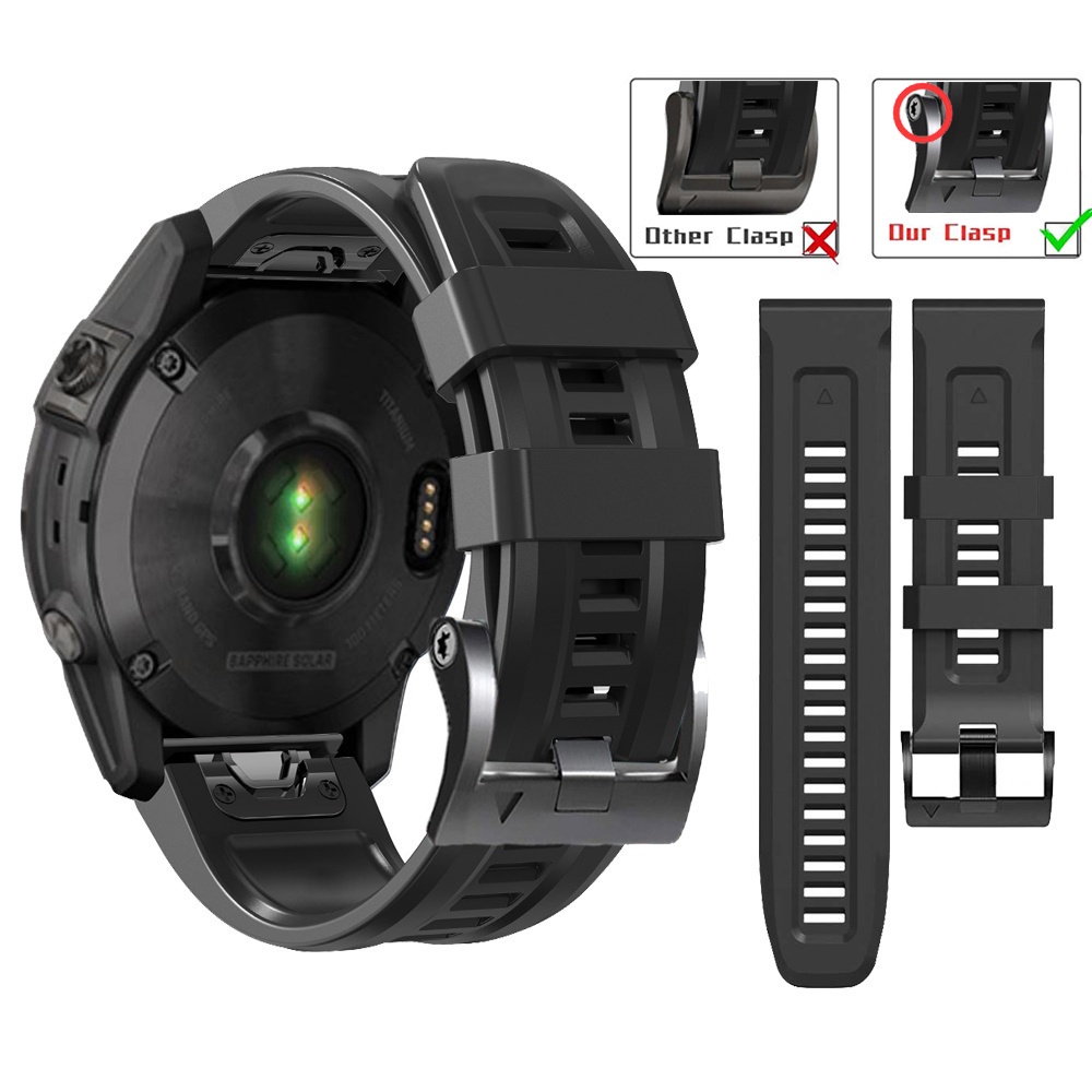 Dây Đeo Thay Thế 22mm 26mm Cho garmin approach s70 s60 s62 quaitx 7 7x 5 3