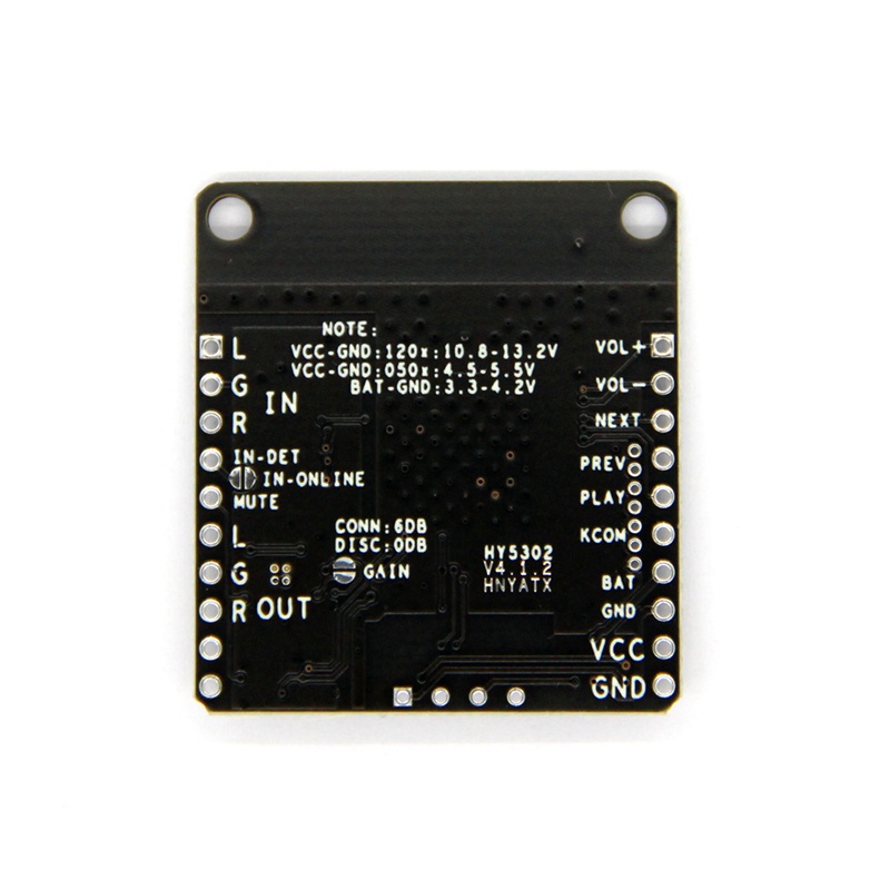 Bảng Mạch Nhận Tín Hiệu Âm Thanh Bluetooth 5.0 QCC3031 APTXHD Chuyên Dụng Cho Xe Hơi