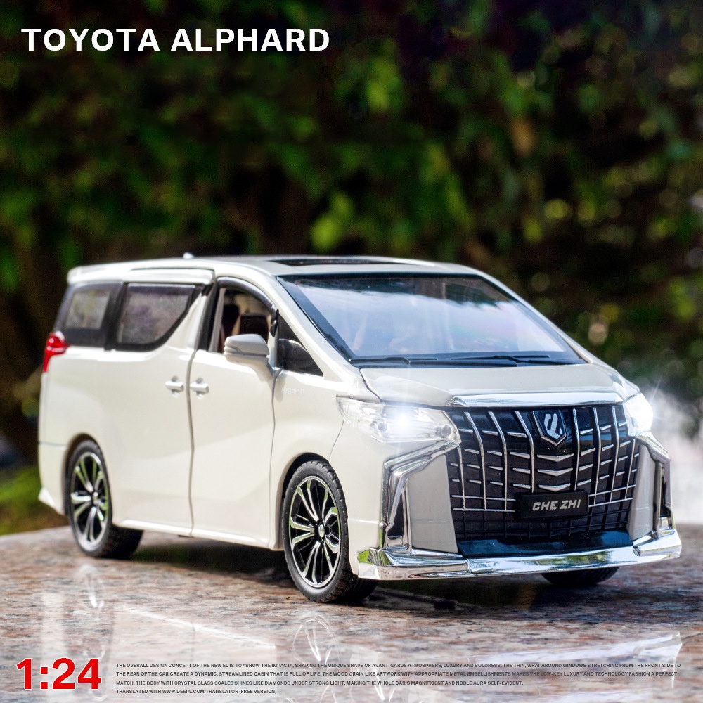 Mô hình xe Toyota Alphard tỉ lệ 1:24 CHEZHI