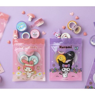 Sanrio túi zip nhỏ hình hello kitty kuromi
