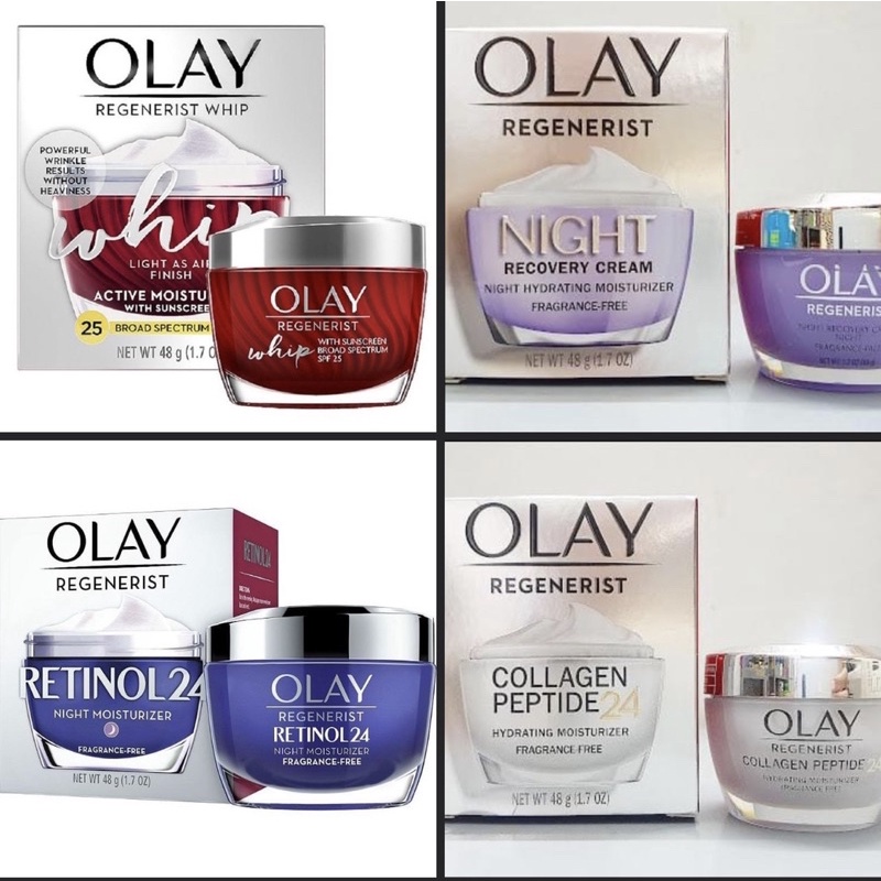 [Chính hãng Mỹ] Olay Mỹ Chính Hãng Kem Dưỡng Ẩm Và Chống Lão Hoá Da Olay Mỹ 48G