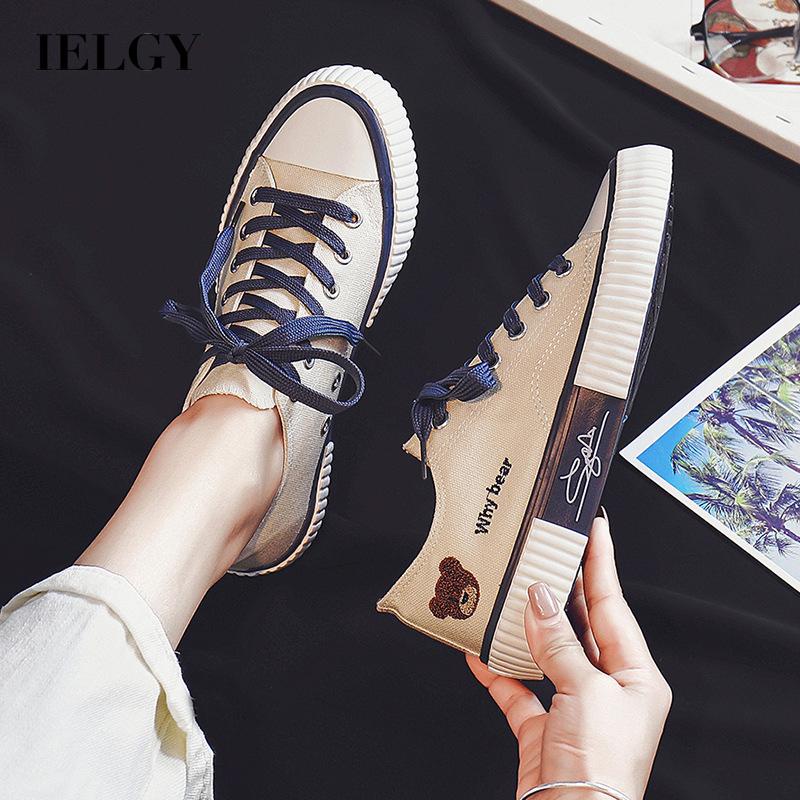 Giày Thể Thao Cột Dây Thời Trang Hàn Quốc Cho Nữ