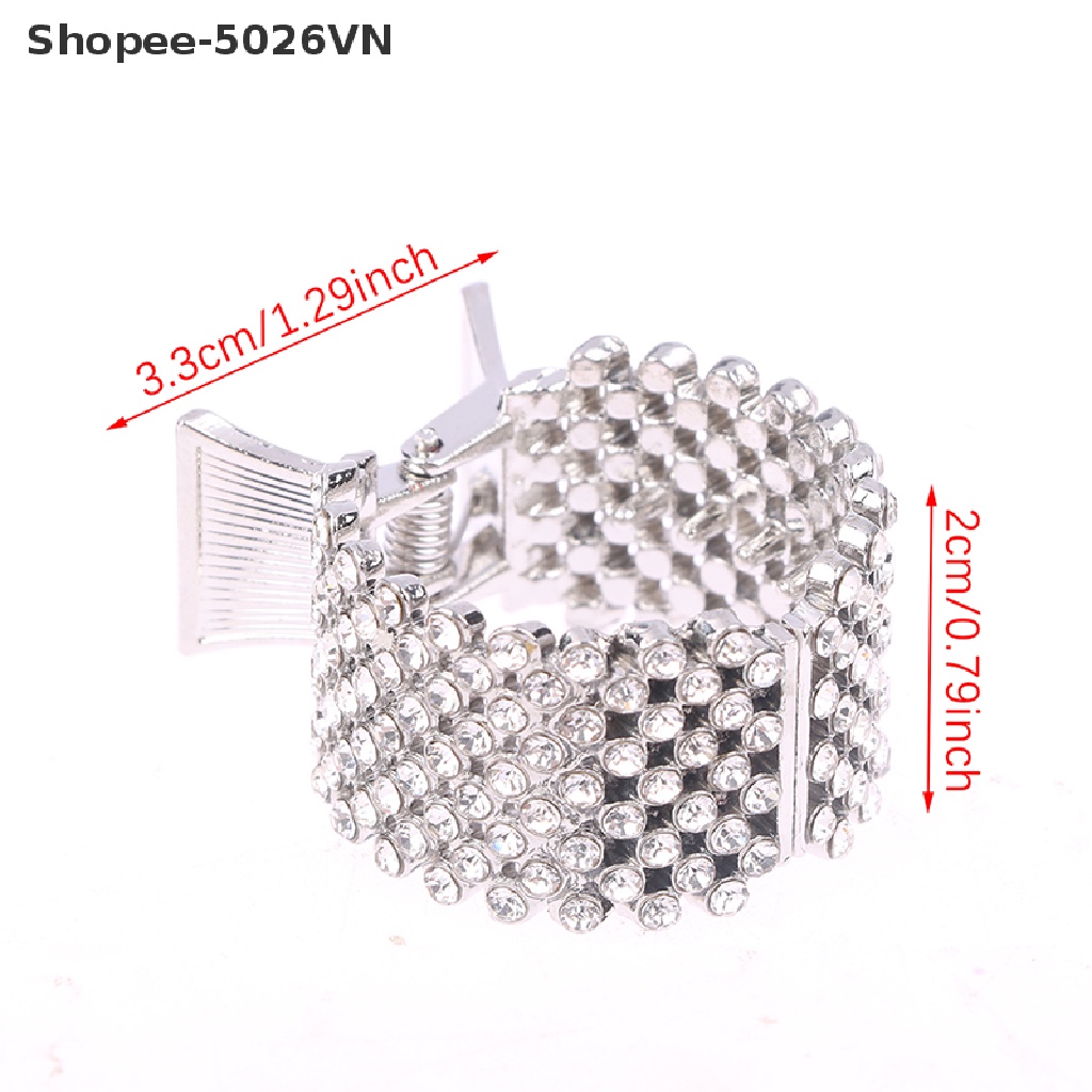 [Hot] Kẹp Tóc Đính Kim Cương Giả &amp; Ngọc Trai Nhỏ Nhắn Cho Nữ (F)