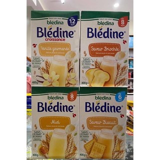 Bột pha sữa Bledina vị vani 400g