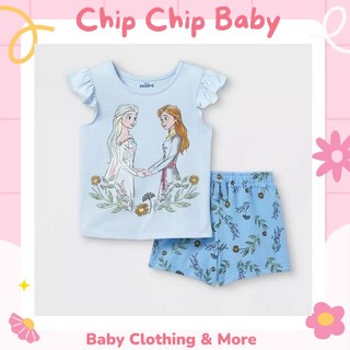 Set bộ cộc elsa xuất xịn cho bé gái 2t-5t