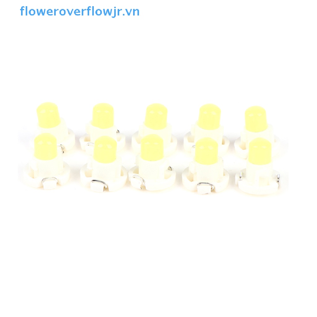 10 Đèn LED T3 T4.2 COB 12V Cho Bảng Điều Khiển Xe Hơi