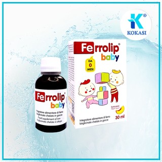 Sắt Hữu Cơ cho bé Ferrolip baby