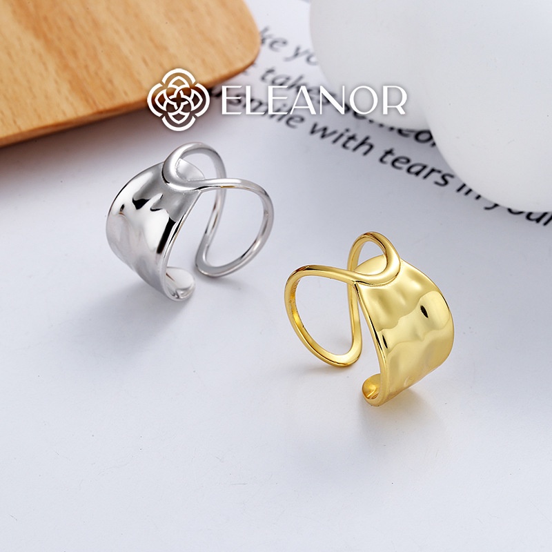 Nhẫn nữ hở Eleanor Accessories phong cách basic phụ kiện trang sức thanh lịch 5089