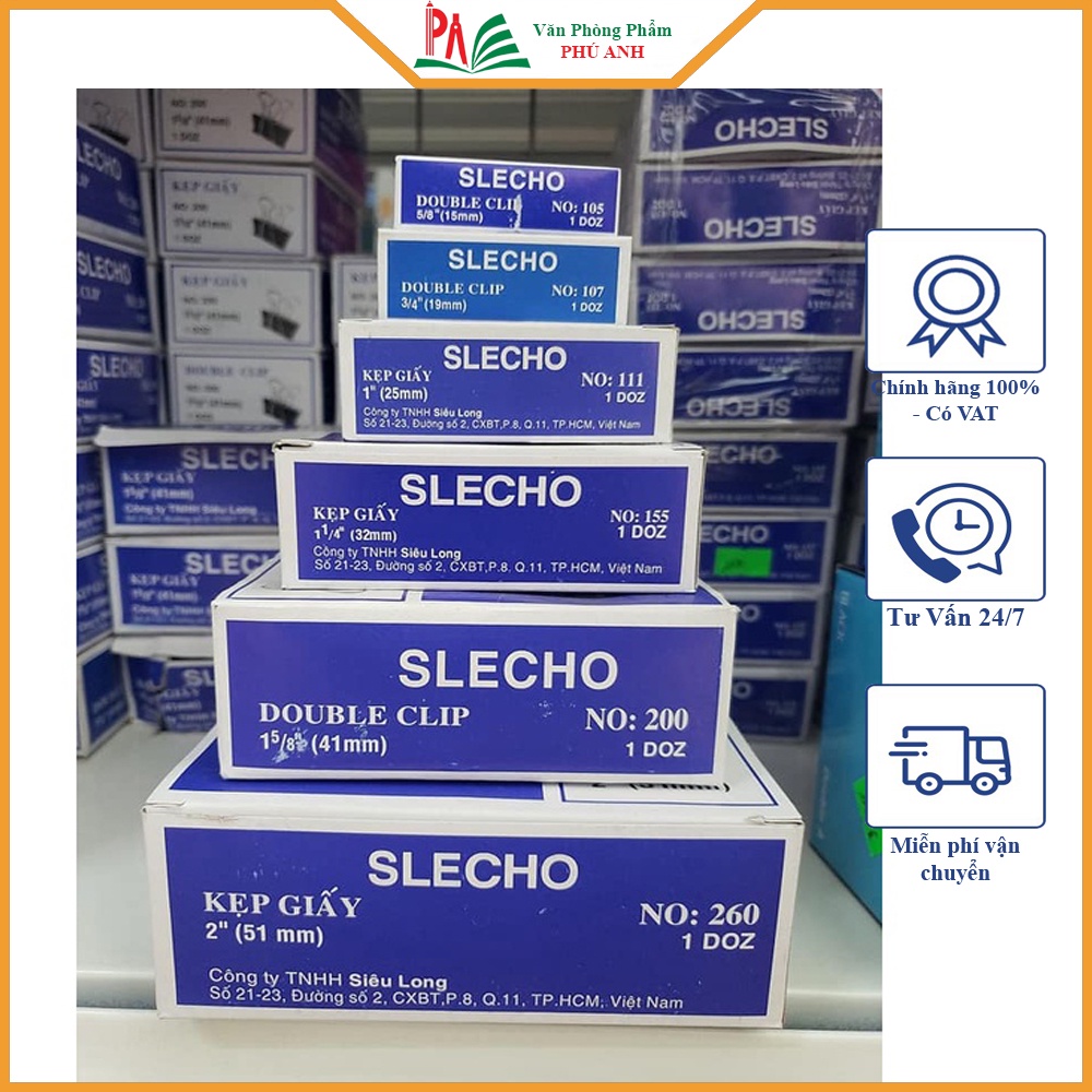 Kẹp bướm echo các size 15 19 25 32mm