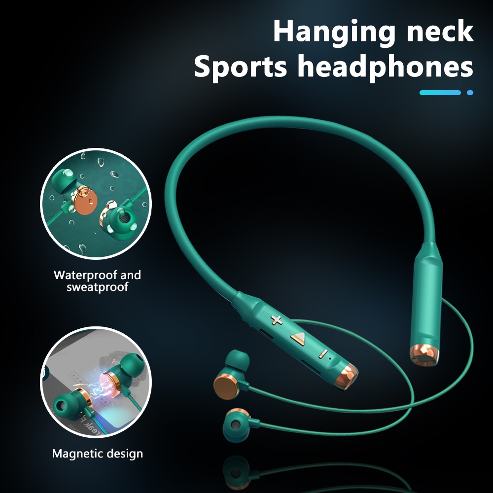 Tai Nghe Bluetooth 5.1 Không Dây Âm Thanh HiFi Có Đèn LED Hỗ Trợ Thẻ Nhớ TF