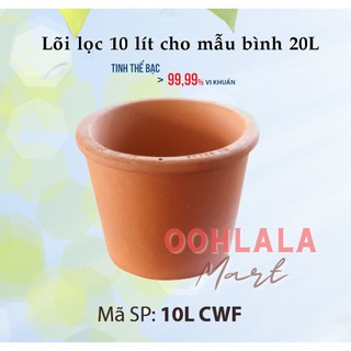 Lõi lọc gốm 10l - tinh thể bạc khử khuẩn