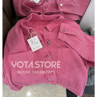 Áo khoác jeans dáng lửng - KB21