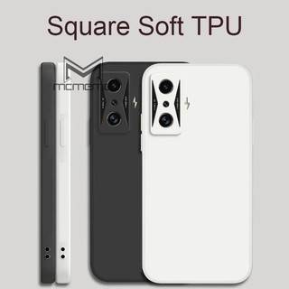 Ốp Điện Thoại Silicon Dẻo Mềm Màu Trơn Sang Trọng Cho Xiaomi POCO X5 F4 F3 GT C61 C40 M5s M5