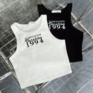 Áo Croptop Nữ Sát Nách Vạt Kiểu Basic Form Chuẩn (PK47)