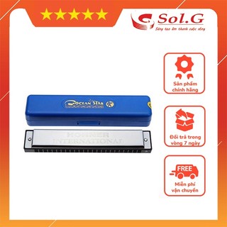 Harmonica tremolo hohner ocean star m254001 phân phối nhạc cụ chính hãng solg