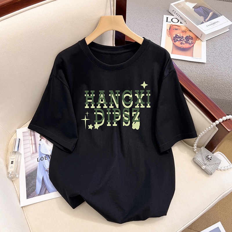 NRVP Áo Thun 100% Cotton Tay NgắN Plus Size Cho Nam Và Nữ