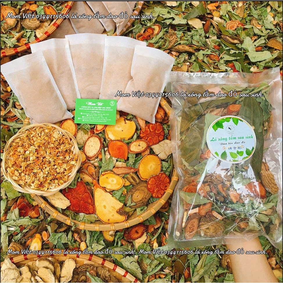 Lá tắm Dao đỏ sau sinh