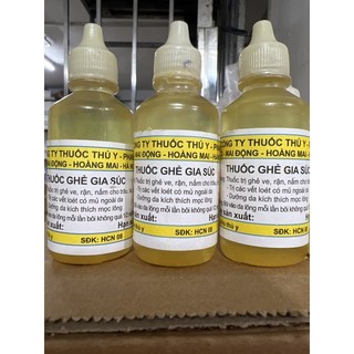 Ghẻ nước vàng - Đặc t.r.ị ghẻ chó, mèo
