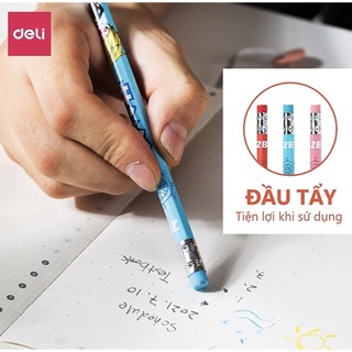 Bút Chì Gỗ 2B Deli ONE PIECE C021 (Giao Mẫu Ngẫu Nhiên)