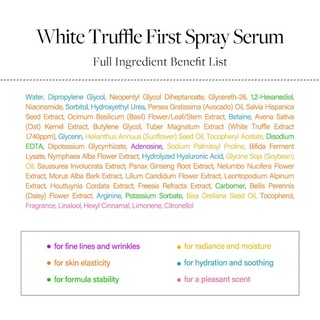 Serum xịt đầu tiên d 'Alba 100mL