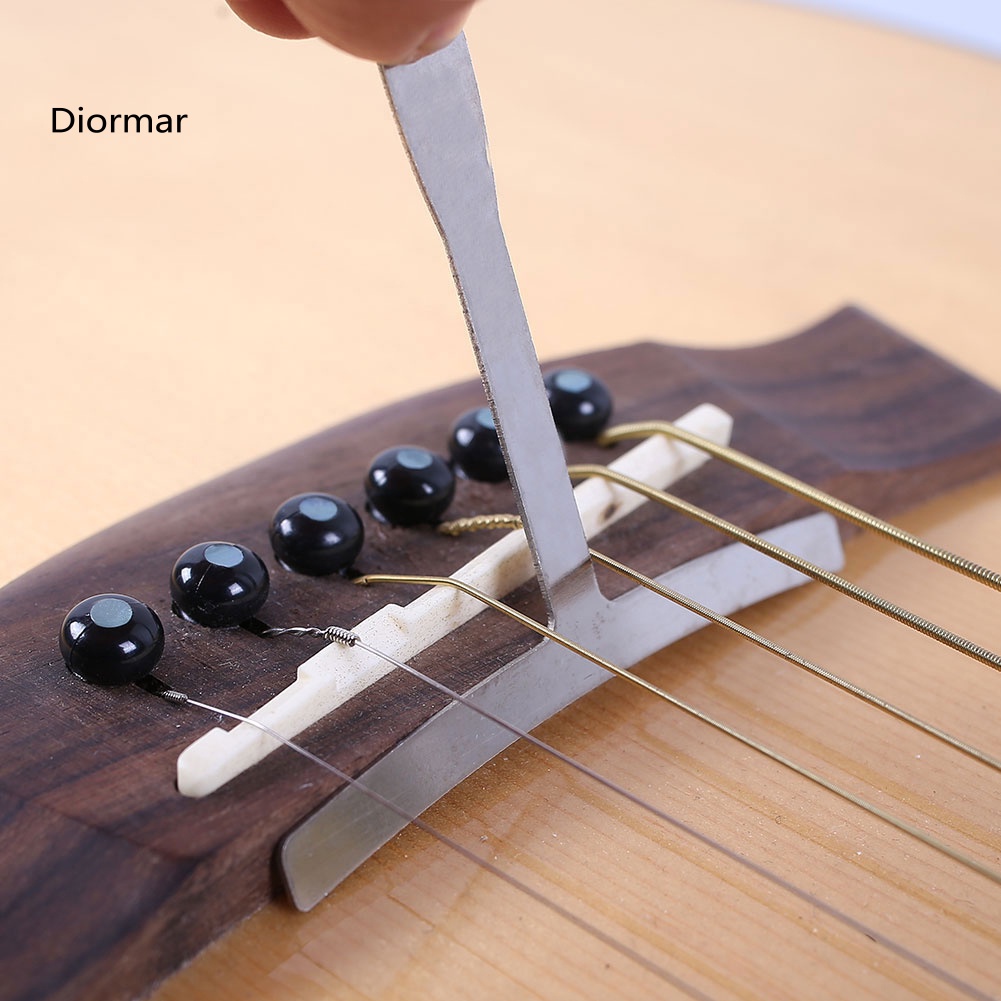 Set 9 Dụng Cụ Đo Độ Dày Dây Đàn Guitar Bằng Thép Không Gỉ