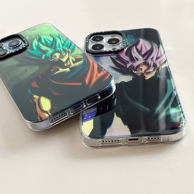 Ốp Điện Thoại Trong Suốt Họa Tiết Hoạt Hình DRAGON BALL Son Goku Chất Lượng Cao Cho iPhone 14 13 12 Pro Max