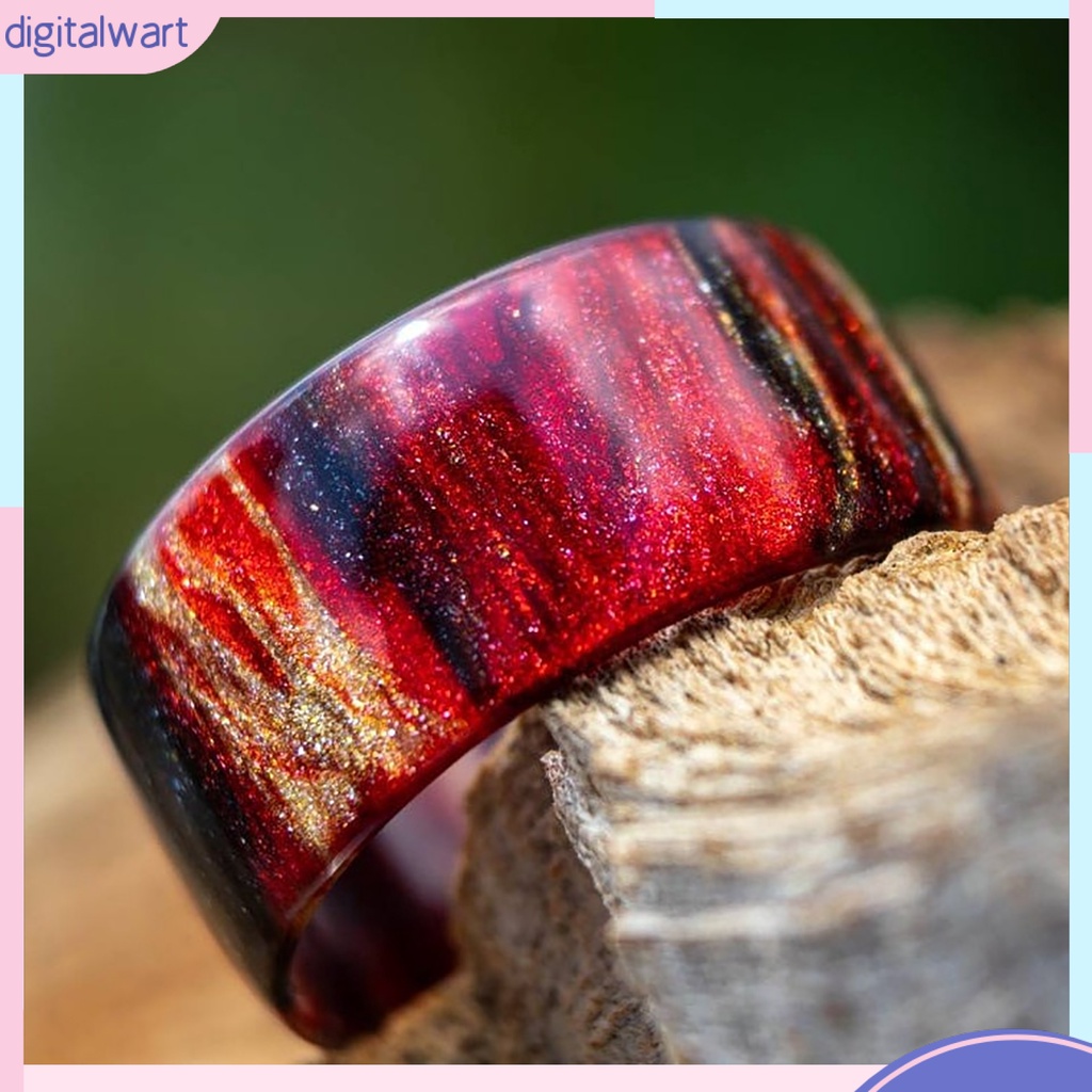 Nhẫn Acrylic Nhiều Màu Bắt Mắt Cho Nữ