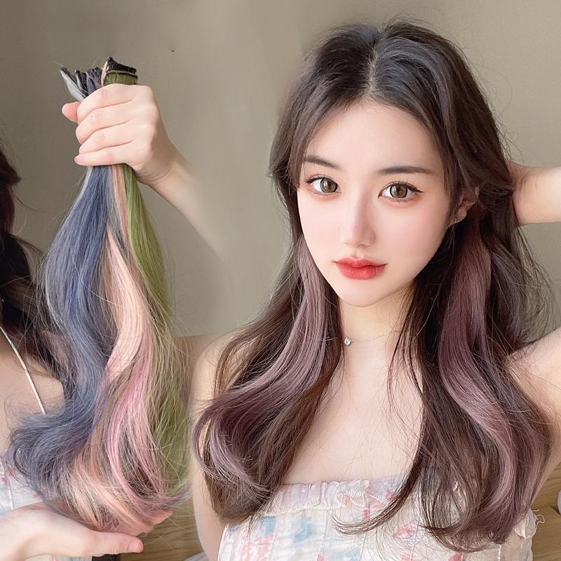 Tóc giả MISS FANCY nhuộm màu ấn yuowngj dài 60cm thời trang cao cấp