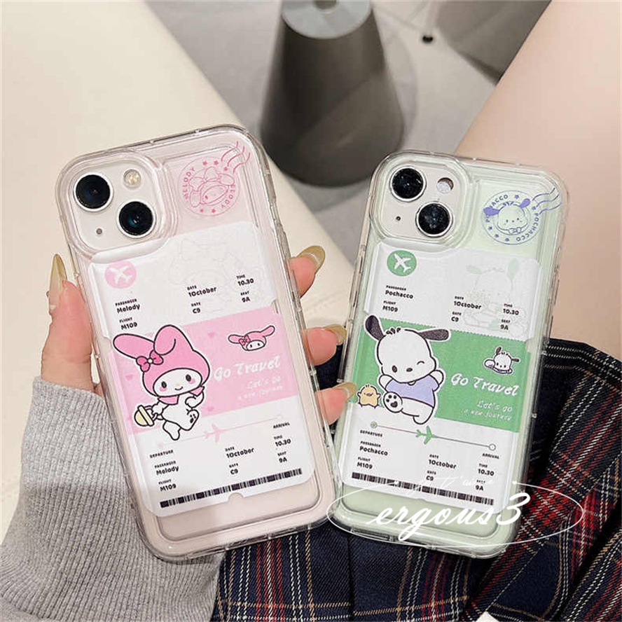 Ốp Điện Thoại Mềm Họa Tiết Hoạt Hình Pochacco Sáng Tạo Cho IPhone 14 13 12 11 Pro Max Se2020 X Xr Xs Max 7 8 Plus