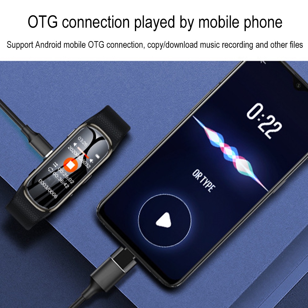 Đồng Hồ Bluetooth Kỹ Thuật Số 8GB 16GB 32GB Ghi Âm Giọng Nói