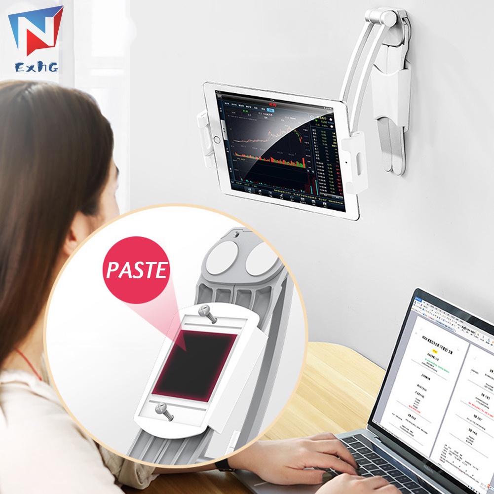 Giá Đỡ Máy Tính Bảng Bằng Kim Loại Treo Tường Phòng Khách / Văn Phòng