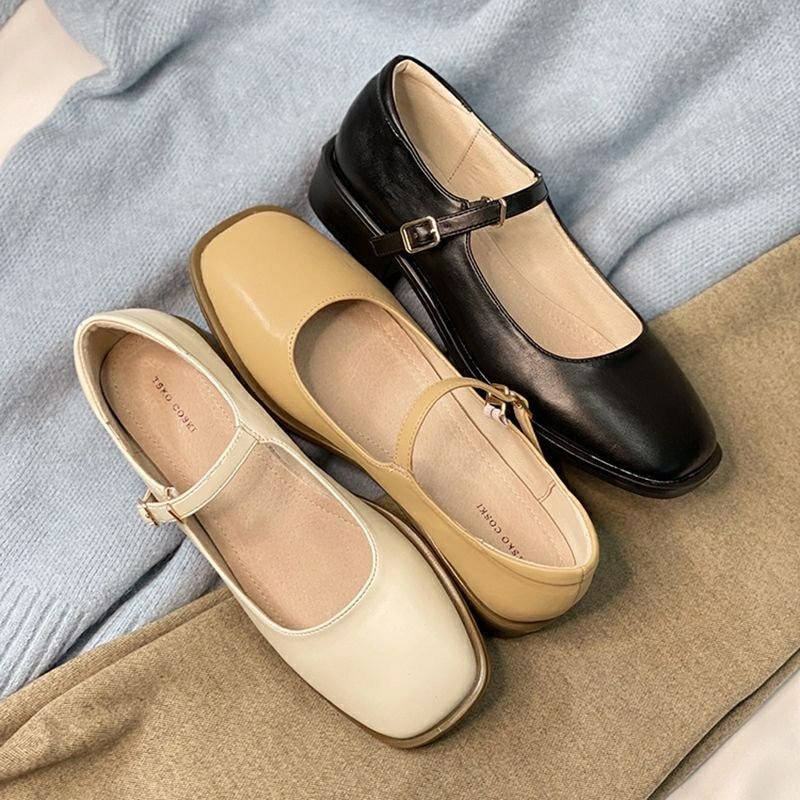 Giày Marry Jane đế thấp ảnh thật