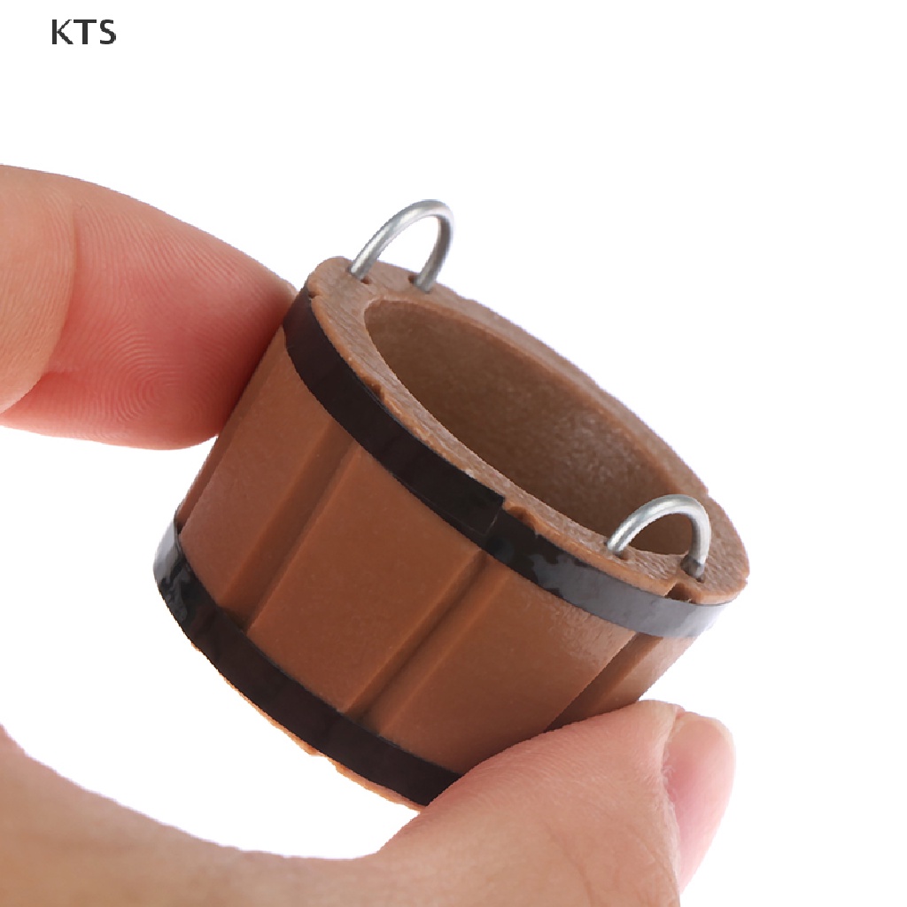 1 Xô Nhựa Mini Trang Trí Nhà Búp Bê