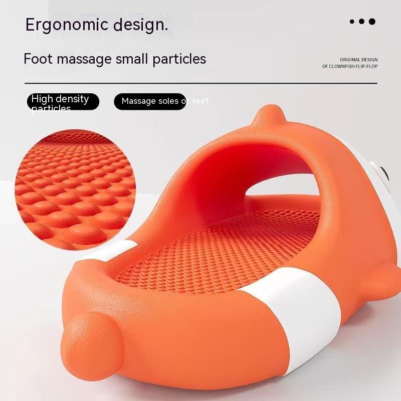 Dép Đi Trong Nhà / Ngoài Trời Đế Dày Chống Trượt In Hình Cá Hề Hoạt Hình Cho Nam Và Nữ