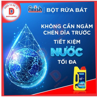 BỘT CHO MÁY RỬA BÁT FINISH 1.2KG ( Giá luôn tốt )