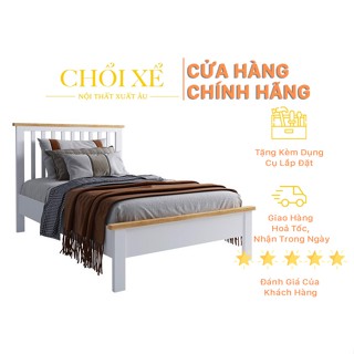 Giường Highgate White - Chổi Xể