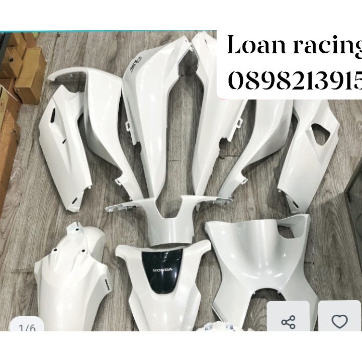 DÀN ÁO SH 150i MÀU TRẮNG 2012 - 2017 ZIN HONDA CHÍNH HÃNG - VJC SÀI GÒN