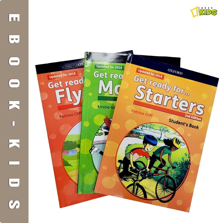 Get Ready For Starter, Mover, Flyer tặng kèm file nghe