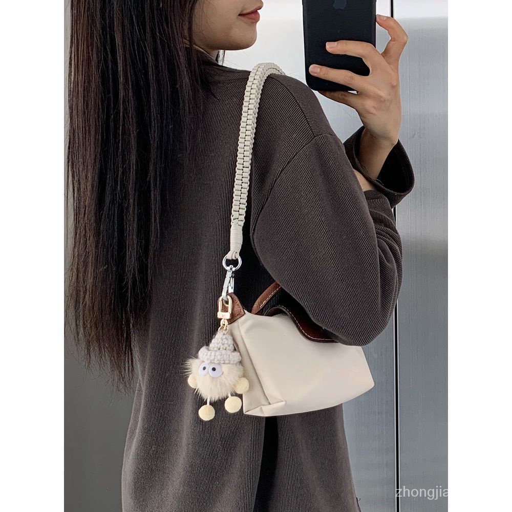 Dây Đeo Túi Xách mini Bện Sợi Nhiều Màu Sắc Phong Cách Cổ Điển Độc Đáo diy