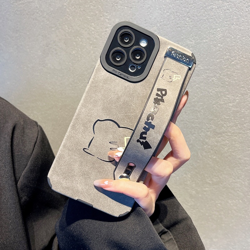 Ốp Điện Thoại Có Dây Gài Cho iPhone 14 13 12 11 Pro XS Max XR 7 8 Plus SE 2020