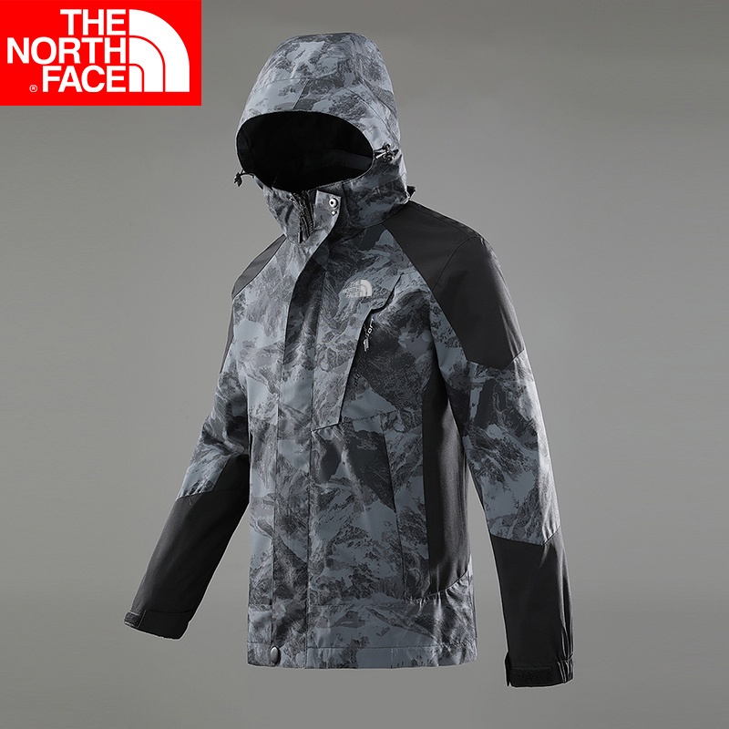 Áo Khoác Gió Chất Liệu 100% Cotton Chống Thấm Nước Họa Tiết Rằn Ri Thời Trang Cho Nam
