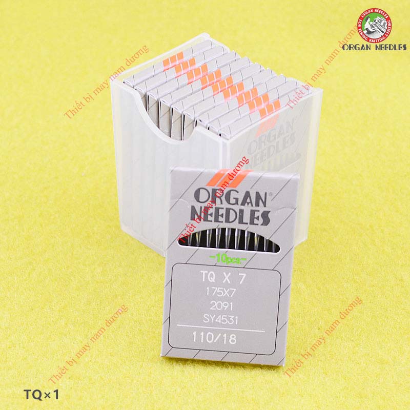 Kim máy may nút Nhật TQx7 kim dài  hãng Organ   ( 10 cây )