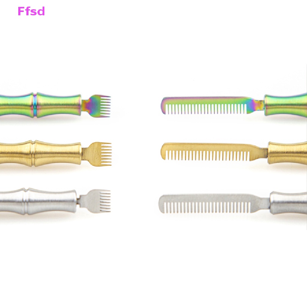 Bộ Dụng Cụ Uốn Lông Mi / Lược 2 Trong 1 Tiện Dụng