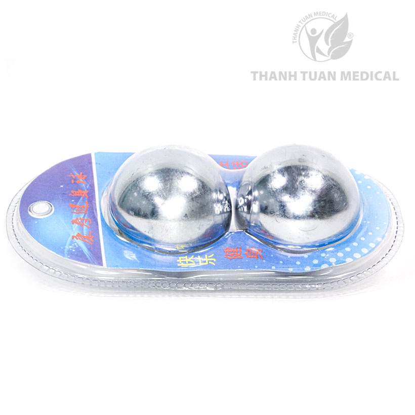 Dụng cụ tập tay, tập lực cho người chấn thương, sau tai biến: Bóng gai cao su, Bi Lăn Tay Inox và Kìm tập tay