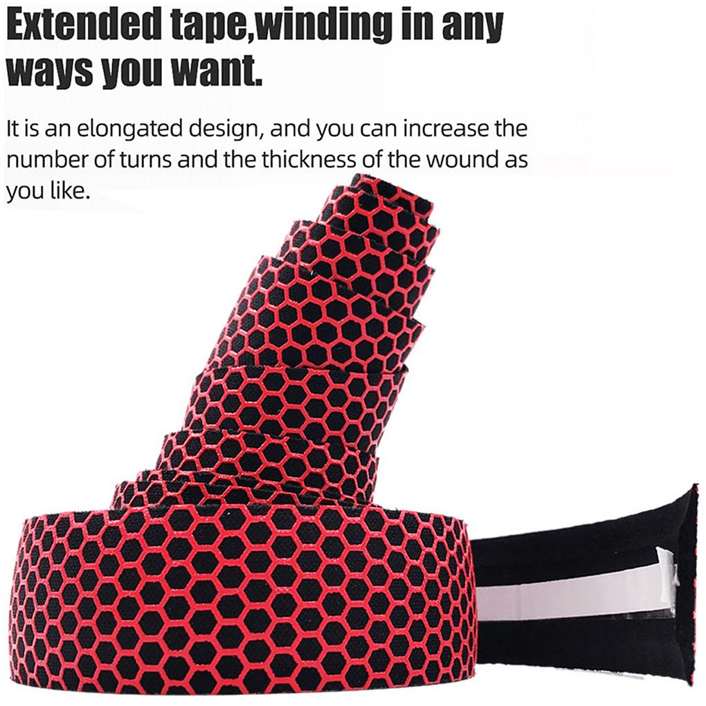 Hộp 2 Cuộn Băng Quấn Tay Lái Xe Đạp Bằng Silicone EVA Linh Hoạt Chống Rung