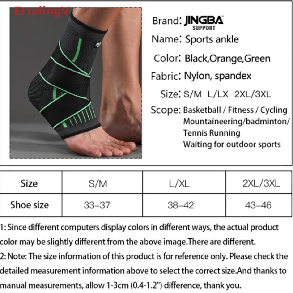 1 Băng Quấn Bảo Vệ Khớp Chân JINGBA Bằng Nylon