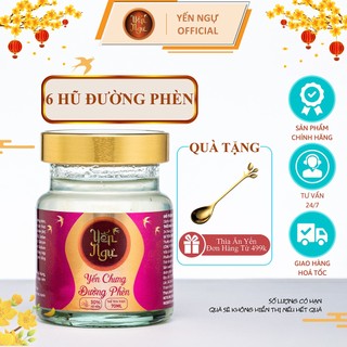 Yến ngự - chưng đường phèn - yến sào khánh hòa chưng sẵn - 30% yến thô - hũ 70ml